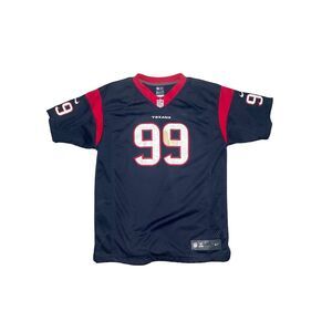 Houston Texans JJ Watt #99 Nike NFL On-Field Jersey Teenager's XL Blue